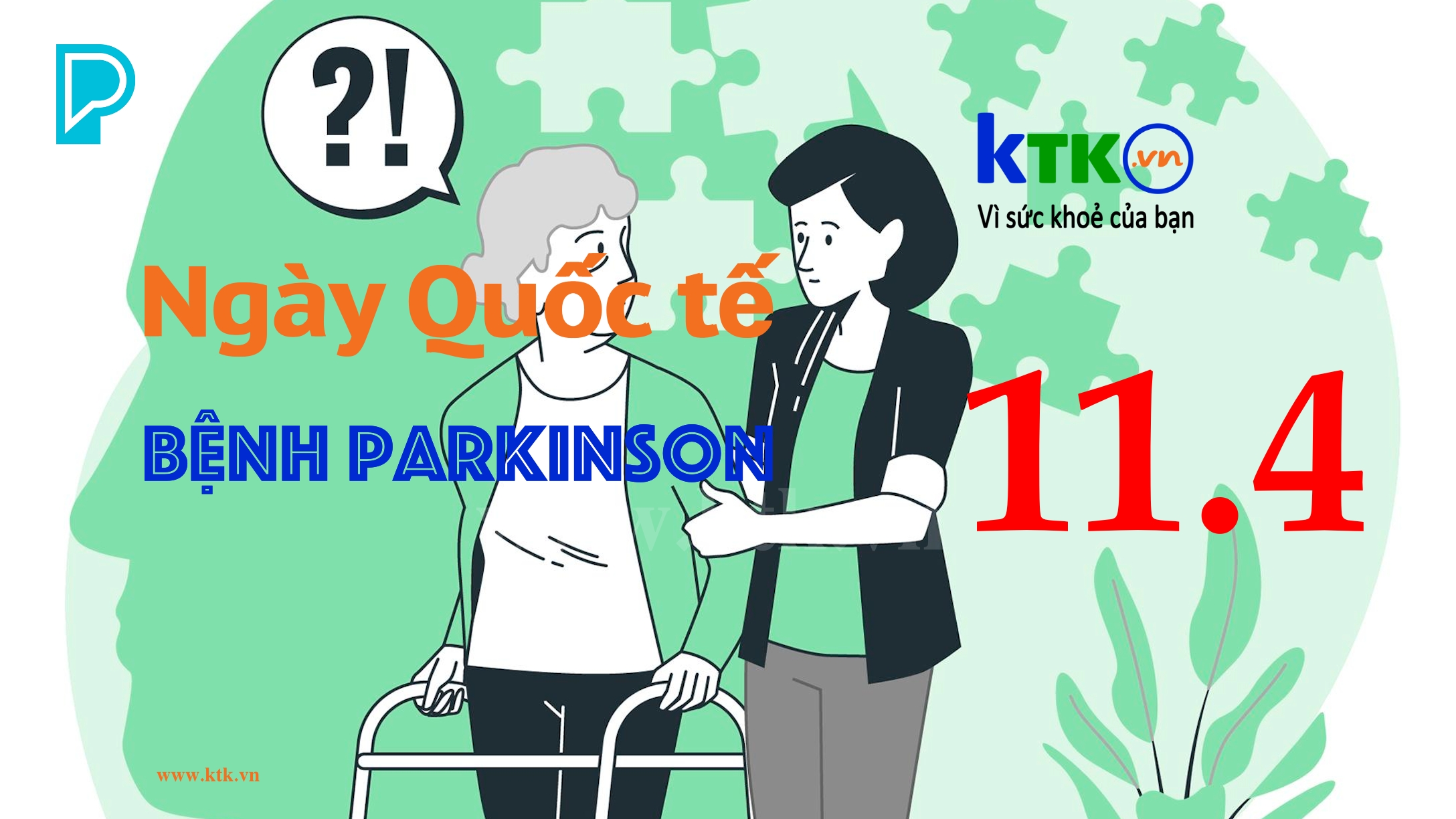 Dấu hiệu nhận biết ban đầu về bệnh Parkinson.