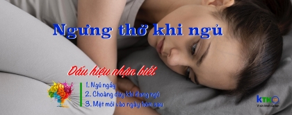 Biểu hiện Hội chứng ngưng thở khi ngủ.