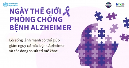 Kỷ niệm ngày Quốc tế bệnh Alzheimer 21/9.